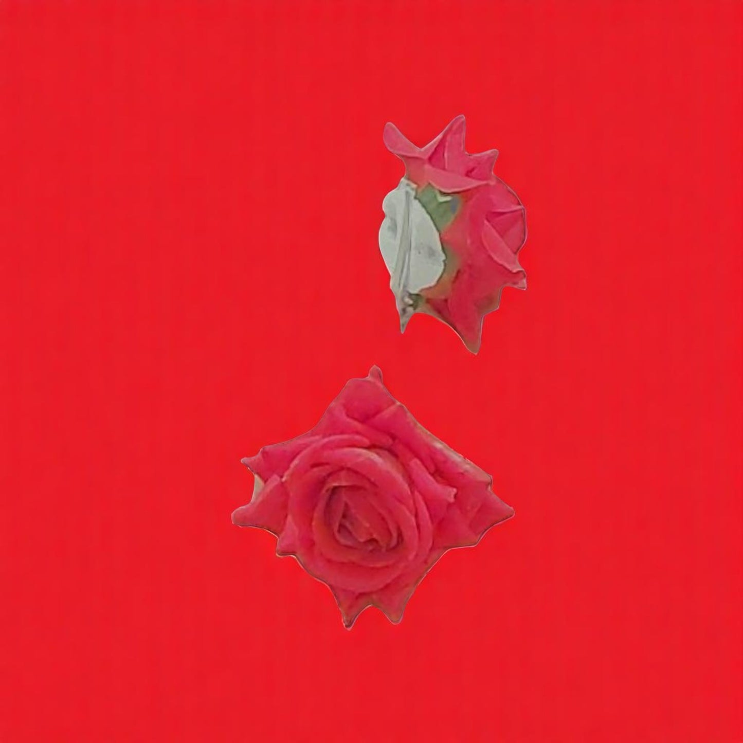 Rose Velvet Hair Clip