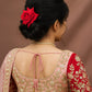 Rose Velvet Hair Clip