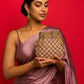 Sequence Pink Potli Bag