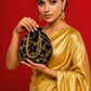 Black Zari Potli Bag