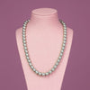 Sea green pearl mala